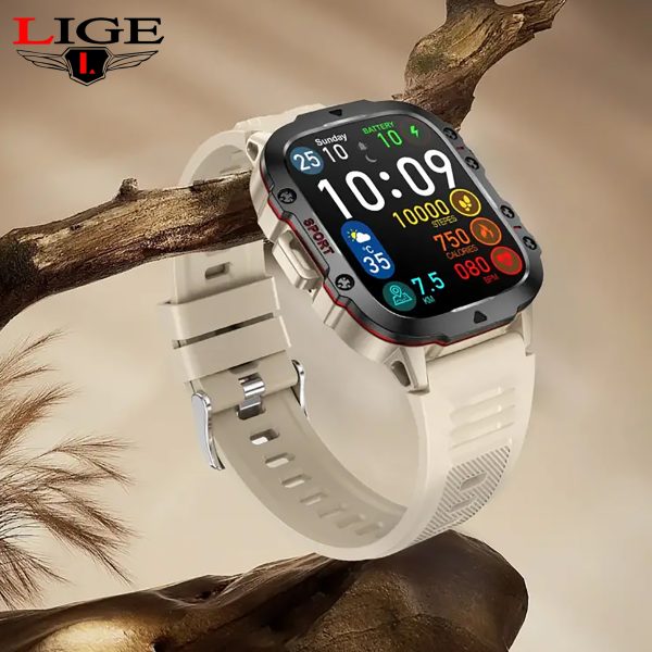 Sports Bluetooth Calling Rugged Smartwatch