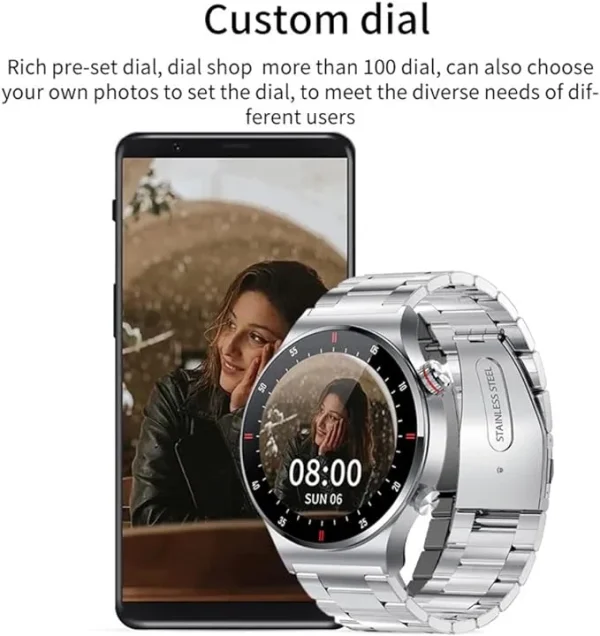 LIGE BW0382 NFC Bluetooth Call Smartwatch - Image 3