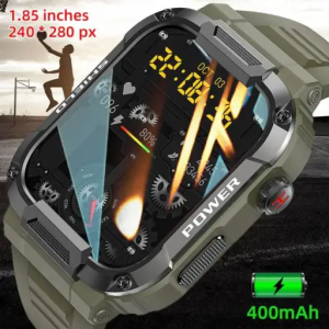 Military Grade Rugged 100% Waterprof Smartwatch