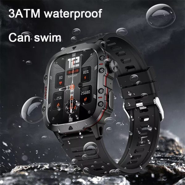 Sports Bluetooth Calling Rugged Smartwatch - Image 4