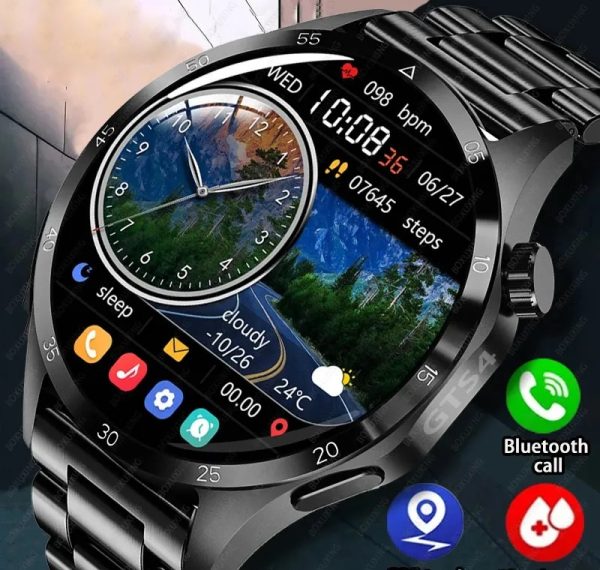 LEMFO Latest GTS4 Bluetooth Calling Smartwatch - Image 2