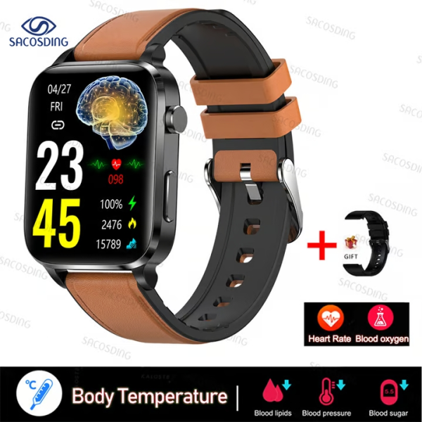 Original Blood Sugar Monitoring And Laser Therapy Smart Watch - Image 4