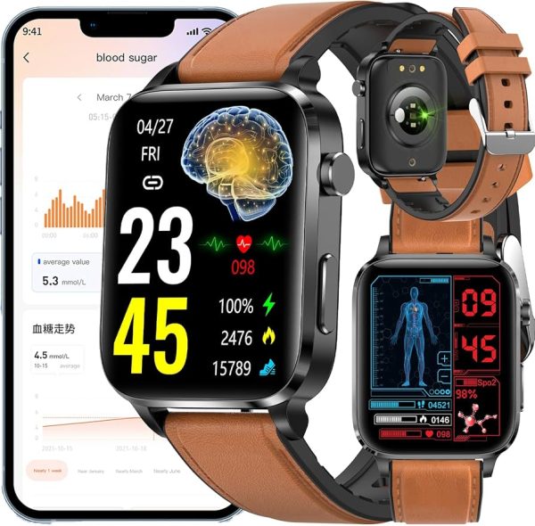 Original Blood Sugar Monitoring And Laser Therapy Smart Watch - Image 2