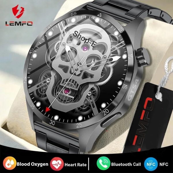 LEMFO Latest GTS4 Bluetooth Calling Smartwatch