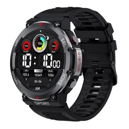 Rugged Waterproof Smartwatc Military Grade Bluetooth Calling Smartwatch