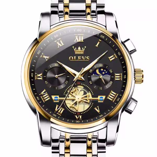 OLEVS 2859 Luxury Quartz Movement Watch - Image 4