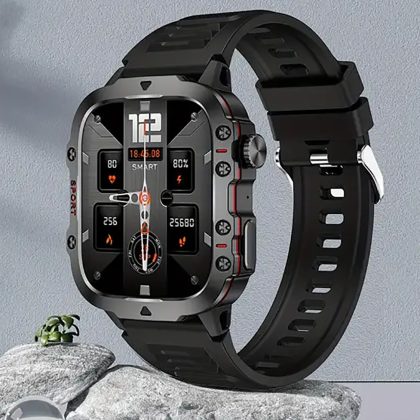C30 Pro Always on Display Bluetooth Calling Rugged Waterproof Smartwatch