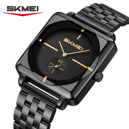 SKMEI Business Luxury Quartz Men Watches Dimensional Texture Dial